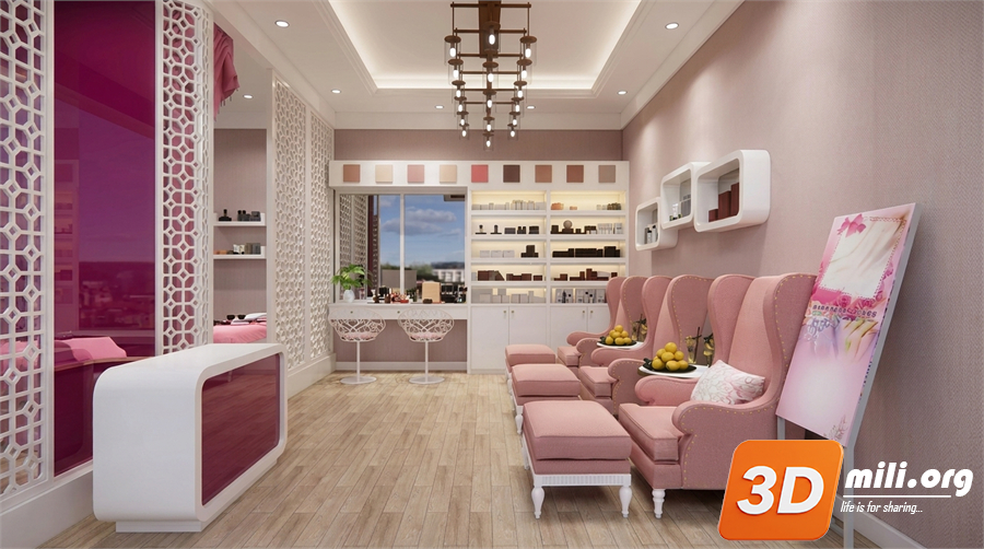 Beauty Salon Skp Files